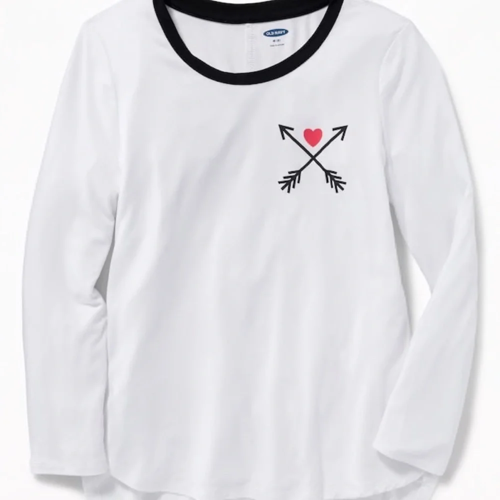 Old Navy graphic ringer long sleeve tee